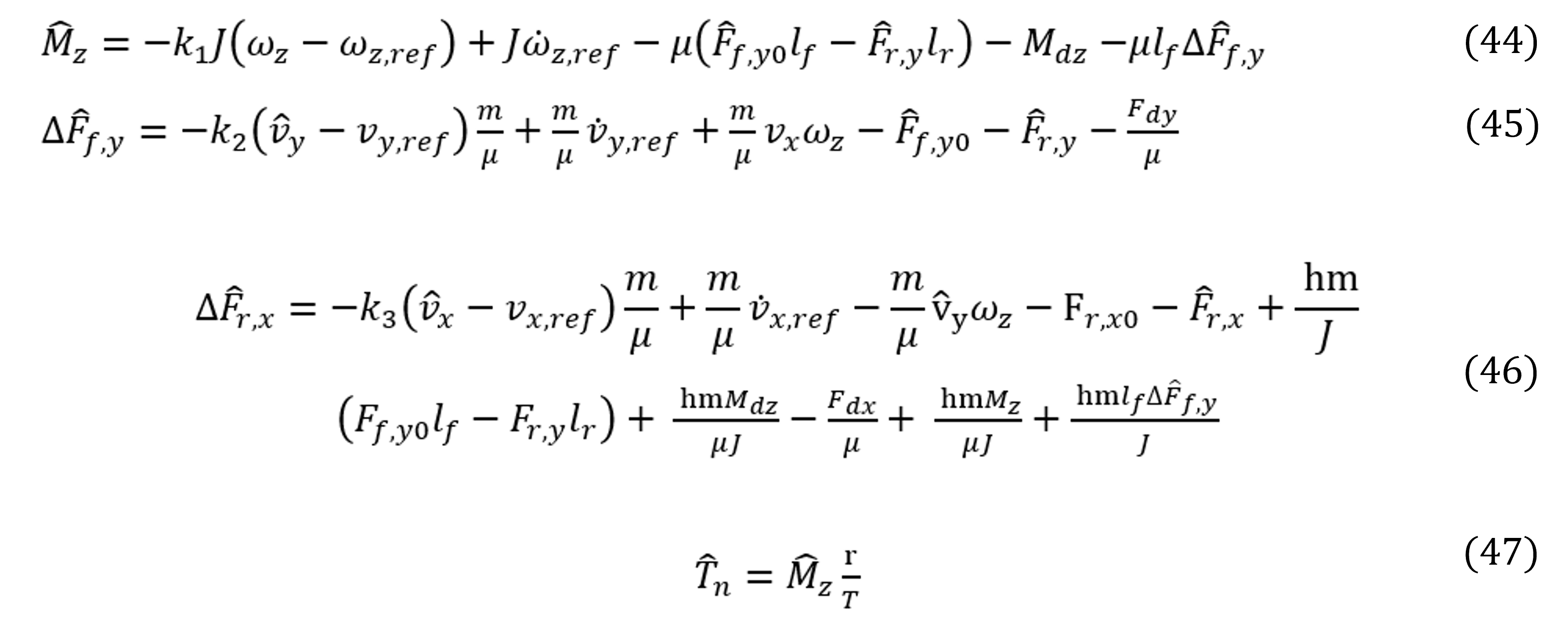 una ecuacion sobre el modelo matemático