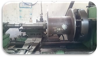 Figura 5. Montaje de carrete en el prototipo 2.