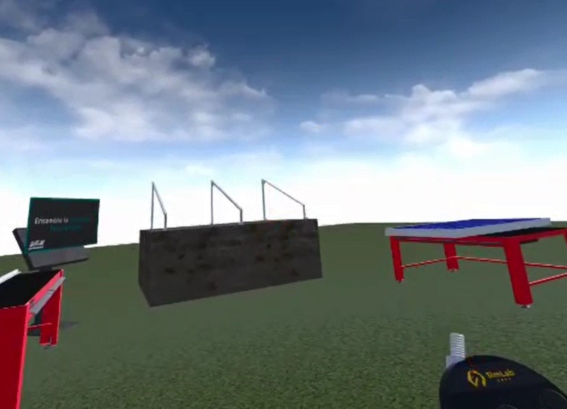 Figura 4. Aplicación en VR.